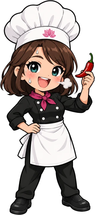 ノンさんのイラスト（唐辛子）